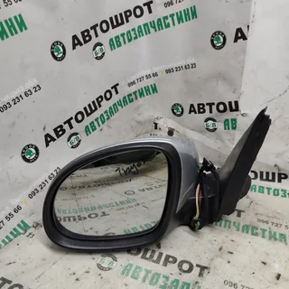 Дзеркало ліве Volkswagen Tiguan I 5N1857501AK сріблясте Б/В