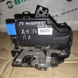 Замок передней левой двери Skoda Octavia A5 Fabia 2 VW Golf 5 5J1837015A