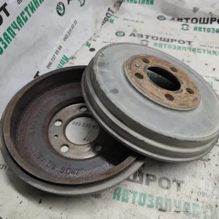 Тормозной барабан задний VAG 6R0609617B Skoda Rapid Roomster Seat Toledo Б/У