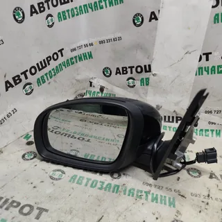 Зеркало правое Skoda Fabia II Roomster электрическое оригинал Б/У