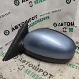 Дзеркало ліве електричне Шкода Фабія 2 / Skoda Fabia II 5J0857933 сіро-блакитне