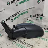 Дзеркало ліве електричне Шкода Фабія 2 / Skoda Fabia II 5J0857933 сіро-блакитне